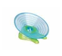 Disque d'exercice pour hamsters et souris, ø 17 cm - particulièrement léger et silencieux mais base solide,