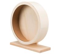 Roue d'exercice - Trixie - Modèle en bois/liège - Taille unique - Silencieuse - Douce pour les pattes