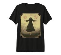 Roue d'Hécate Symboles 4 Éléments Wicca Sorcellerie Moderne T-Shirt Haut de Gamme