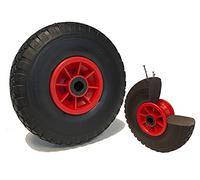 Roue diable increvable 260 x 85 alésage 25 mm (3.00-4) à rouleaux charge 75 Kg