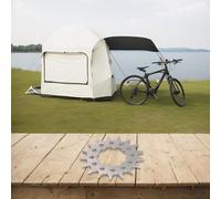 Roue d'inertie à vitesse unique pour VTT, pour pignon compatible SH 1317T, fabriqué en acier inoxydable pour plus de fiabilité (17T)