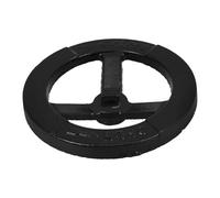 Roue Directionnelle en Fer pour Vanne de Bouche Incendie Intérieure | Commande Rapide, Installation Facile, Compatibilité, Noir, Usage sur Valve et Remplacement de Poignée