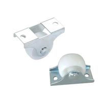 Roue directionnelle en plastique for meubles à sens unique de 1 pouce, accessoires de quincaillerie(16Pcs)