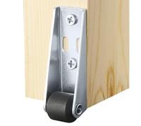 Roue directionnelle longue du support - Câts fixes en mouvement lisse | Roues de support fixe | Roule de rine de porte, roulement pivotant chargé à ressort lourd pour porte en bois, clôture, adapté au
