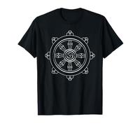 Roue du Dharma Dharmachakra T-Shirt
