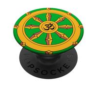 Roue du Dharma PopSockets PopGrip Adhésif