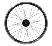 Roue- E-Bike arrière double paroi avec oeillets moyeu 6 trous cassette (renforce) jante rayons inox Velox Kargo Disc V-Vrakee