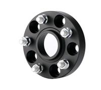 Roue éLargis Adaptateur D'entretoise Roue PCD 5x105 CB 56.6mm Pour Chevy Pour Cruze Pour Boulon Avco 2 Pièces (1 Paire) Entretoises Roues(Noir,25mm)
