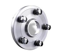Roue éLargis Adaptateur D'entretoise Roue PCD 5x112 CB 57.1mm Pour VW Accessoires Roue En Alliage D'aluminium Forgé 2 Pièces Entretoises Roues(Silver Ada,20mm)