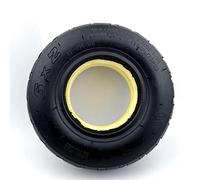 Roue électrique 6x2 de roue de scooter de 6 pouces avec le pneu d'air ou le moyeu en métal solide de pneu avec la roue de chariot de chariot à trou de l'axe 60mm des incidences 8mm (solid tire)