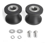 Roue elliptique pour machine orbitale avec noyau en polyuréthane et aluminium offrant un fonctionnement fiable en plusieurs tailles (79 x 37,8 mm 1 pièce)