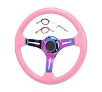 Roue en acier ABS 14 pouces, acier pour voitures, 6 trous avec poignée, l pour un contrôle amélioré et, Compatible avec la plupart des véhicules