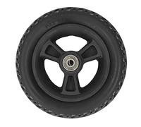 Roue en fauteuil roulant PU non glissade Usure de la capacité de roulement forte remplacement du pneu de marche 6 pouces pour les roueurs électriques Trolleys PU Polyuréthane