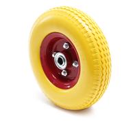 Roue en mousse PU 2.80/2.50-4 caoutchouc solide anti-crevaison Roue