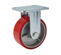 Roue En Polyuréthane Fixe Draper 125Mm Dia S.W.L 300Kg 65528