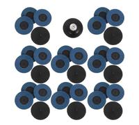 Roue en Tissu Abrasif 3 Pouces pour Meuleuse, Disque Pliant | Grain 60 Mesh, Structure Souple à Couches, pour Métal et Bois, Retrait de Rouille, Finition Rapide
