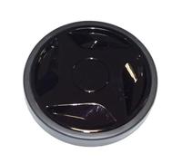 Roue + Enjoliveur Noir - ROWENTA - Modèle 21307 - Compatible Aspirateurs ROWENTA