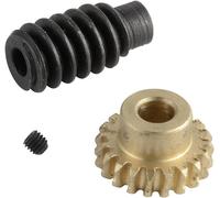 Roue et vis sans fin module 0,75 Modelcraft 1:30 30 dents