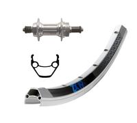 Exal Winora Zx 19 Qr Mtb Rear Wheel Argenté 8.5 x 100 mm / Shimano/Sram HG