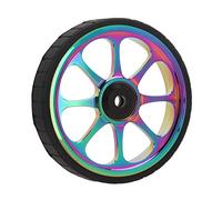 Roue Facile de Vélo Pliant D'alliage D'aluminium Roue Facile de Roulement élargie de 82mm pour Le Vélo Pliant de Brompton 360 (Coloré)