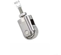 Roue filetée M2.5 pour jauge 8 mm de longueur précise | 10 mm de diamètre, construction compacte, facile à utiliser, idéal pour les espaces étroits, application précise