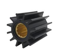 Roue flexible compatible avec Hino W06CTII HD310D | Compatible avec la pompe à eau du moteur marin Hino ; Remplace 09-821B CEF 500162 JMP 7376 Pompe DJ 09-44-1201