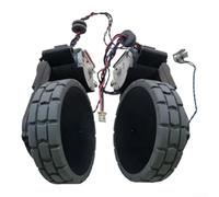 Roue fonctionnelle pour Ecovacs pour aspirateur robot Deebot DX9G - Remplacement côté gauche ou droit pour aider dans les tâches complètes de couverture de la pièce (L + R)