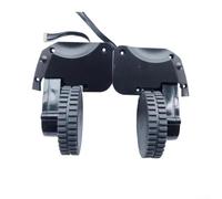 Roue gauche ou droite noire compatible avec Eufy pour Robovac R500, 15C, 25C, 30C, 35C, 11S Robot Aspirateur Pièces (R+Lwheel)