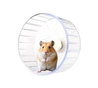 Roue Gerbille - Spinner Silencieux à Double roulement, équipement d'exercice à Rotation Douce, Structure de Piste de Course Stable, Accessoire d'activité Durable pour Cage pour Animaux de Compagnie |
