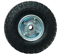 Roue gonflable 10 métal Ø 260 x 85mm WERKA PRO Alésage 16mm