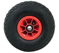 Roue gonflable 260 x 85 mm axe central WERKAPRO 1 pièce