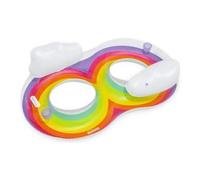 Roue Gonflable Bestway 186 X 116 Cm Arc-En-Ciel