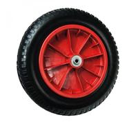 Linxor - Roue Gonflable pour brouette - 33 x 8.5 cm - Axe 20 mm