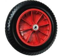 Linxor - Roue Gonflable pour brouette - 33 x 8.5 cm - Axe 20 mm