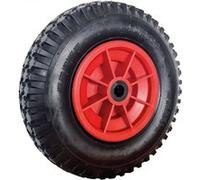 Roue gonflable pour brouette - 4.10 / 3.50 - 6 - Alésage 20 mm -