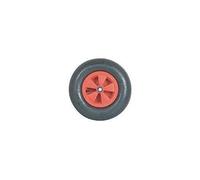 roue pour brouette à roulement à aiguilles avec pneu gonflable, Ø 400 mm x 105 mm axe de 20 mmm