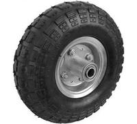 Roue gonflable pour chariot 26 x 8 cm - Axe 20 mm -