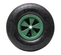 Roue gonflable verte WERKA PRO 325x85 Alésage 16mm