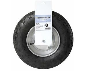 Roue gonflée confort plus PF 128 avec bande d'accrochage HAEMMERLIN - 309032801