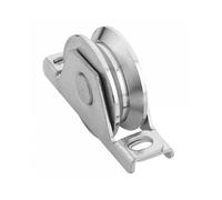 Roue gorge V pour portail 20mm à encastrer - Ø100mm