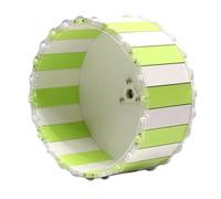 Roue Hamster Exercice Rond de Sport, Course à Pied, Cage for Petits Animaux, Accessoires, Jouet, Fournitures d'entraînement silencieuses pour Animaux Compagnie(Green,22.5cm)