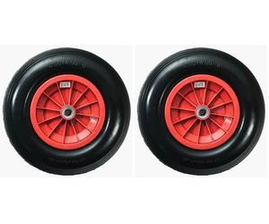Roue increvable 15'' 385x75 WERKA PRO Alésage 25 mm (Lot de 2)