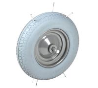 ROUE INCREVABLE Ø20MM POUR BROUETTE MATADOR AXE 150 MM - 11189