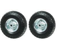 Roue increvable axe déporté 260 x 85mm WERKA PRO Alésage 16mm (Lot de 2)