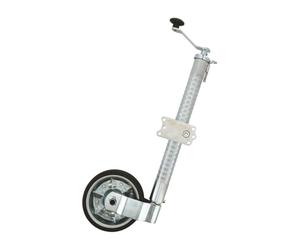 Roue jocket striee charge lourde de 48 mm de diamètre + bride