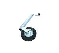 Carpoint Roue jockey pour remorque Ø 48 mm avec pneu en caoutchouc