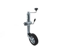 Roue jockey avec collier Unitrailer pour remorque 150 kg LB 48 mm