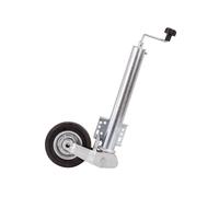 Roue jockey charge lourde avec bride 500 Kg - escamotable - automatique