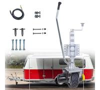 Roue Jockey Motorisée pour Remorque, avec Capacité de Charge élevée de 550 W et Roue en Caoutchouc Antidérapante, pour Caravanes, Remorques de Bateau, Remorques à Chevaux,Force de traction 2722 kg