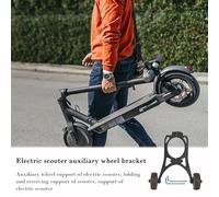 Roue jockey pour scooter électrique - Support design compact, béquille pliable, roues d'aide au stationnement, accessoires d'équilibre de voyage | Design de roue jockey de scooter pour une conduite